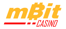 mBitCasino.io - Top Cardano (ADA) casino logo with instant deposits and transparent gambling