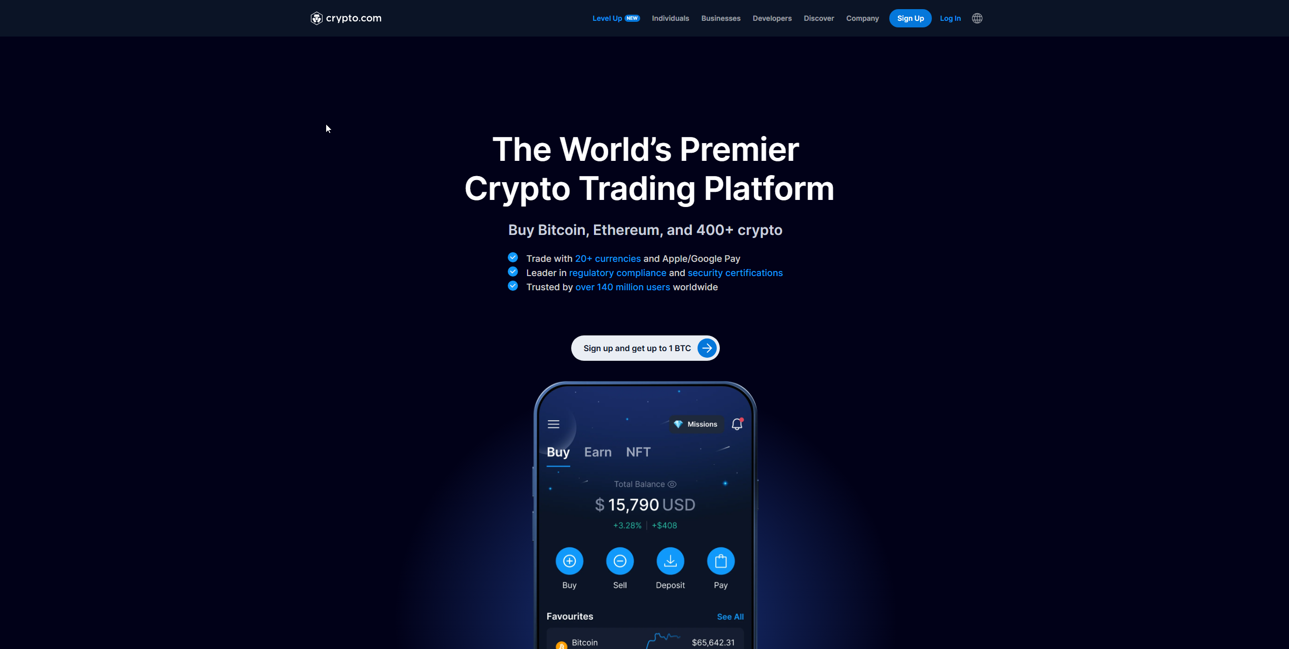 Crypto.com trading platform showing Cardano (ADA) exchange options, secure trading interface, and crypto purchase methods