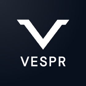 Vespr Web Wallet Logo - Cardano ADA Gambling